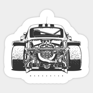 961 race car Sticker